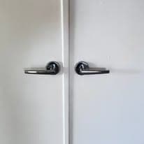 Door handle and lock replacement
