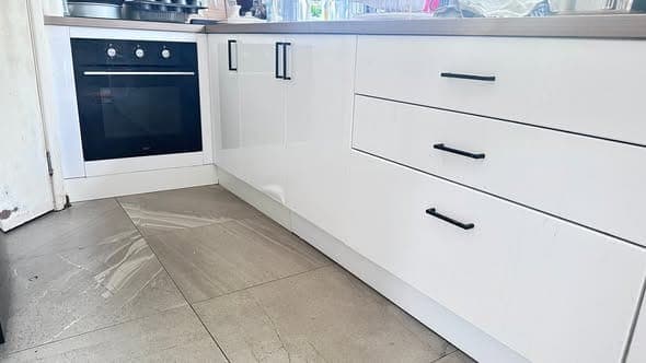 Kitchen cabinetry and oven install